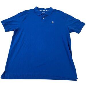 Disney Parks Star Wars Polo Shirt R2-D2 Embroidery Blue Mens XXL Cotton